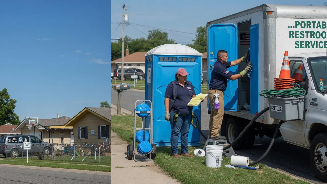 Porta Potty Rental in Glidden, TX near me